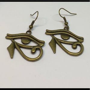 Alloy Peace Sign Earrings